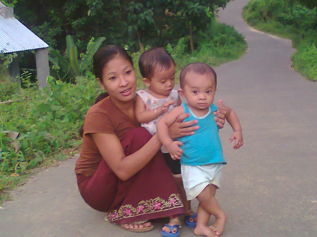 This my younger brother and sister.